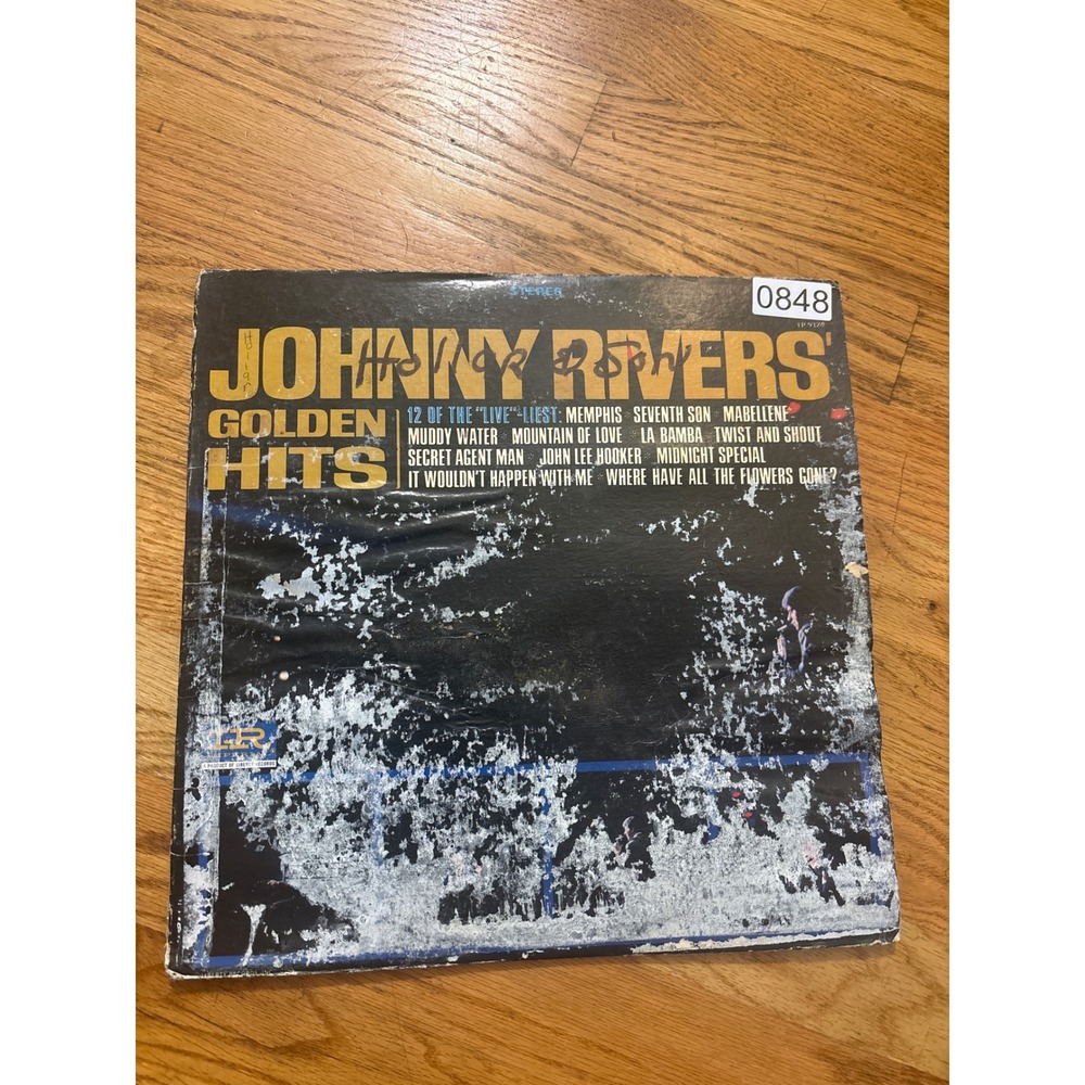 Imperial Johnny Rivers Golden Hits Vinyl LP 12in Black Fair 60s Rock 0848